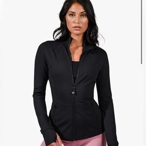 Women’s athletic zip up jacket